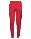 Ea7 Man Pants Red Size L Cotton