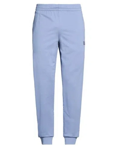 Ea7 Man Pants Sky Blue Size Xl Cotton