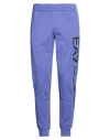 Ea7 Man Pants Slate Blue Size L Cotton