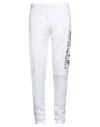 Ea7 Man Pants White Size 3xl Cotton, Polyester