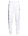 Ea7 Man Pants White Size L Cotton, Elastane In White