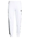 Ea7 Man Pants White Size Xxl Cotton, Elastane, Polyester, Polyamide In White