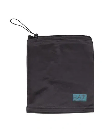 Ea7 Man Scarf Black Size - Polyester