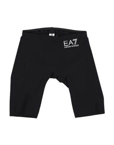 Ea7 Man Shorts & Bermuda Shorts Black Size 32 Polyacrylic, Elastane