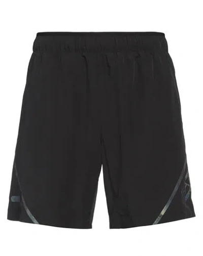 Ea7 Man Shorts & Bermuda Shorts Black Size S Polyester, Elastane