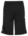 Ea7 Man Shorts & Bermuda Shorts Black Size Xl Cotton