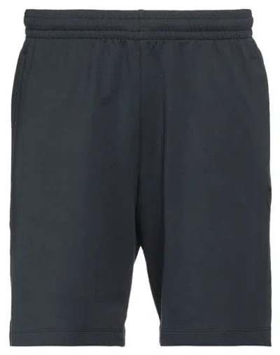 Ea7 Man Shorts & Bermuda Shorts Midnight Blue Size Xs Cotton