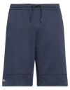 Ea7 Man Shorts & Bermuda Shorts Navy Size Xxl Polyester, Cotton In Navy