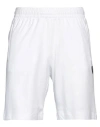 Ea7 Man Shorts & Bermuda Shorts White Size Xl Cotton In White