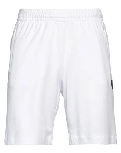 Ea7 Man Shorts & Bermuda Shorts White Size Xl Cotton