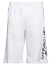 Ea7 Man Shorts & Bermuda Shorts White Size Xl Cotton, Polyester