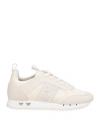 Ea7 Man Sneakers Beige Size 6.5 Polyamide, Polyester, Polyurethane Coated, Thermoplastic Polyurethan In Beige