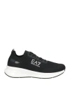 Ea7 Man Sneakers Black Size 7 Polyester