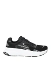 Ea7 Man Sneakers Black Size 8.5 Polyester, Polyurethane