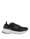 Ea7 Man Sneakers Black Size 8.5 Polyester, Thermoplastic Polyurethane