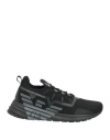 Ea7 Eagle Logo Low-top Sneakers In Multi