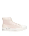 Ea7 Man Sneakers Light Pink Size 6 Polyester