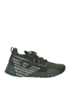 Ea7 Eagle Logo Low-top Sneakers In Animal Print