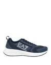 Ea7 Man Sneakers Navy Size 9 Textile Fibers