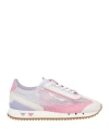 Ea7 Man Sneakers Pink Size 9 Polyamide, Polyurethane, Elastane