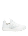 Ea7 Man Sneakers White Size 7 Polyester, Polyurethane Coated