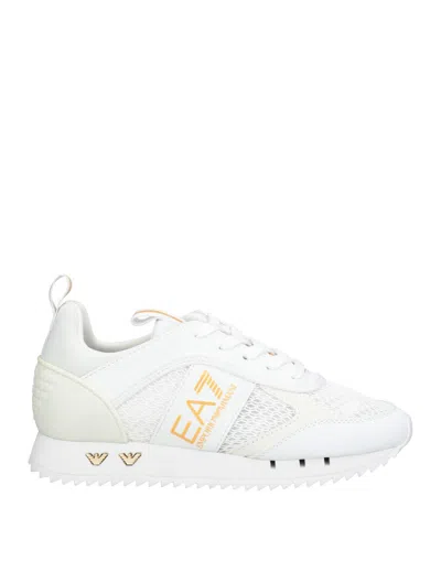 Ea7 Sneakers In White