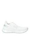 Ea7 Man Sneakers White Size 9 Polyester