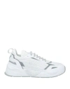 Ea7 Man Sneakers White Size 9 Polyester