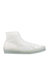 Ea7 Man Sneakers White Size 9 Polyester, Polyurethane In White
