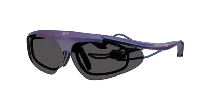 Ea7 Man Sunglass Q74010 In Black
