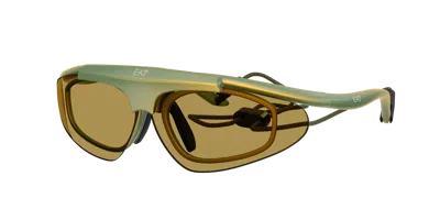 Ea7 Man Sunglass Q74010 In Green