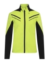Ea7 Man Sweatshirt Lime Green Size M Polyester, Elastane
