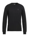 Ea7 Sweatshirts In Black