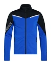 Ea7 Man Sweatshirt Blue Size 3xl Polyester, Elastane