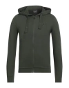 Ea7 Man Sweatshirt Dark Green Size Xl Cotton