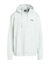 Ea7 Man Sweatshirt Light Green Size 3xl Cotton, Elastane