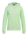 Ea7 Man Sweatshirt Light Green Size Xl Cotton In Green