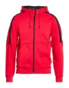 Ea7 Man Sweatshirt Red Size Xl Cotton, Polyester, Elastane