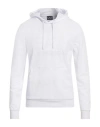 Ea7 Man Sweatshirt White Size 3xl Cotton, Elastane In White