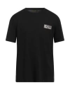 Ea7 Man T-shirt Black Size 3xl Cotton