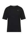 Ea7 Man T-shirt Black Size 3xl Cotton