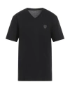 Ea7 Man T-shirt Black Size 3xl Cotton