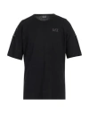 Ea7 Man T-shirt Black Size 3xl Cotton
