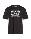 Ea7 Man T-shirt Black Size L Cotton