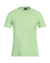 Ea7 Man T-shirt Light Green Size 3xl Cotton