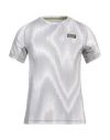 Ea7 Man T-shirt Light Grey Size 3xl Polyester, Elastane
