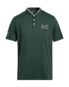 Ea7 Man T-shirt Military Green Size 3xl Polyamide, Elastane In Green
