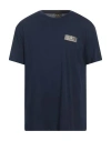 Ea7 Man T-shirt Navy Size 3xl Cotton