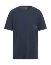 Ea7 Man T-shirt Navy Size 3xl Cotton