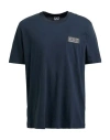 Ea7 Man T-shirt Navy Size 3xl Cotton